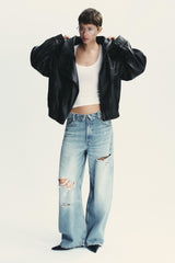 Polly Faux Leather Jacket