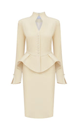 Elaine Peplum Skirt Set