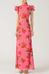 Rosetta Floral Maxi Dress