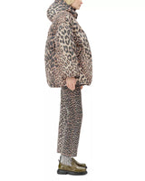 Kiera Leopard Puffer Down Jacket