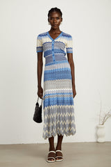 Daniela Zigzag Knit Set