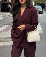 Ava Tailored Suit Set