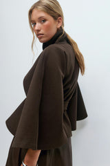 Koko Belt Cape Jacket