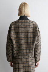 Arlette Wool Check Jacket