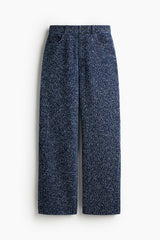 Koko wide-leg bouclé Jeans