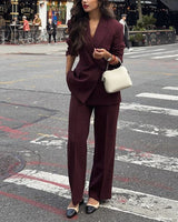 Ava Tailored Suit Set