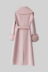 Elodie Embellished Cashmere Coat