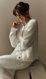 Aria Fuzzy Knit Set