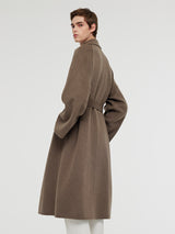 Cashmere Wool Unisex Wrap Coat GOELIA
