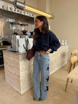 Sienna Star Patch Jeans