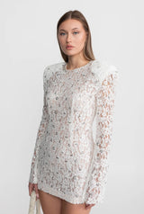 Clara Lace Mini Dress