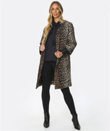 Leopard Trench Coat