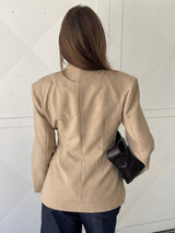 Sabrina Cinched-Waist Blazer