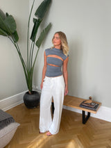 Wilma Cutout Ribbed Top