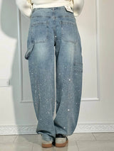 Aurelia Glitter Denim Jeans