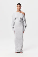 Thea Off-Shoulder Knit Dress