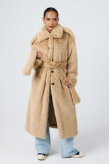 Mara Plush Maxi Coat