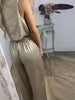 Rita Metallic Wide-Leg Set