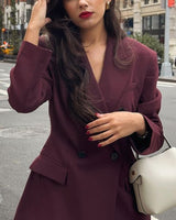 Ava Tailored Suit Set