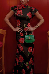 Rosetta Floral Maxi Dress