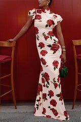 Rosetta Floral Maxi Dress