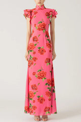 Rosetta Floral Maxi Dress