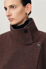Kaye Wool Wrap Coat