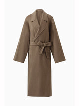 Cashmere Wool Unisex Wrap Coat GOELIA