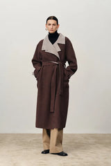 Kaye Wool Wrap Coat
