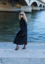 Isolde Faux Fur Belted Coat