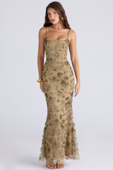 Naima Embellished Corset Gown