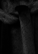 Isolde Faux Fur Belted Coat