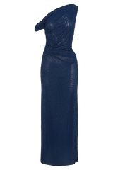 Kenny Diamante One Shoulder Maxi Dress