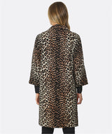 Leopard Trench Coat