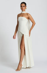 Averie Draped Maxi Gown