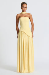 Averie Draped Maxi Gown