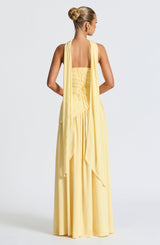 Averie Draped Maxi Gown