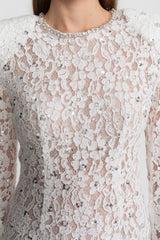 Clara Lace Mini Dress