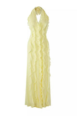 Maribel Ruffle Maxi Dress