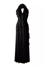 Maribel Ruffle Maxi Dress