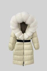 Isabelle Fur-Trim Puffer Coat